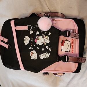 Hello Kitty backpack.